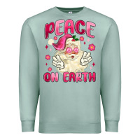 Seafoam peace on earth Premium Sweatshirt - MaliasSmallBusiness