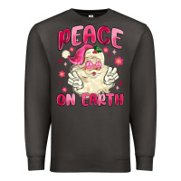 Smoke peace on earth Premium Sweatshirt - MaliasSmallBusiness