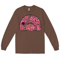 Chestnut pumpkin ribbon rainbow Long Sleeve Tee - JahusDesignShop