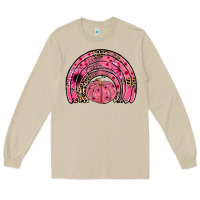 Mushroom pumpkin ribbon rainbow Long Sleeve Tee - JahusDesignShop