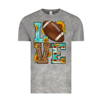 Cloud Rock western love american football Vintage Tee - HRA Design Shop