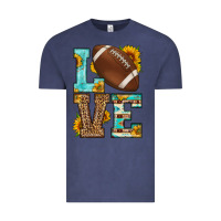 Vintage Denim western love american football Vintage Tee - HRA Design Shop