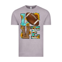 Vintage Zinc western love american football Vintage Tee - HRA Design Shop