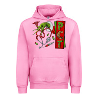 Fuchsia Pink Christmas Character Nurse Urban Hoodie - NancyCooperArtShop