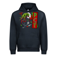Navy Christmas Character Nurse Urban Hoodie - NancyCooperArtShop