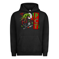 Pigment Black Christmas Character Nurse Urban Hoodie - NancyCooperArtShop