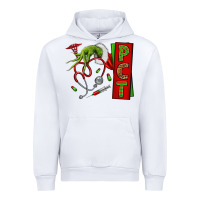 White Christmas Character Nurse Urban Hoodie - NancyCooperArtShop