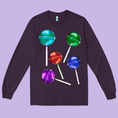 Lollipops Long Sleeve Tee Designed By Adodesignshop