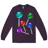 Plum lollipops Long Sleeve Tee - AdoDesignShop