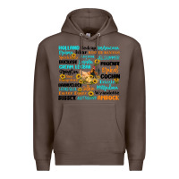 Coffee chicken typography Premium Hoodie - Artiststas
