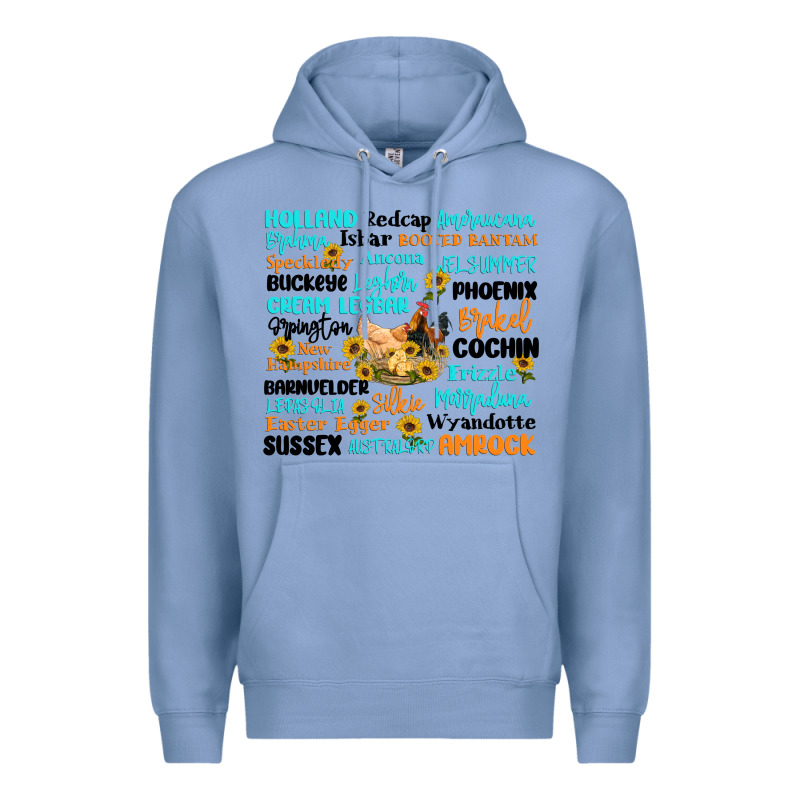 Chicken Typography Premium Hoodie by Artiststas | Teevron