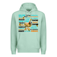Seafoam chicken typography Premium Hoodie - Artiststas