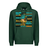 Sports Green chicken typography Premium Hoodie - Artiststas