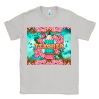 Moon Dust teacher floral pencil tumbler Classic Tee - BundleAndBundleShop