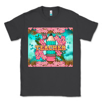 Smoke teacher floral pencil tumbler Classic Tee - BundleAndBundleShop