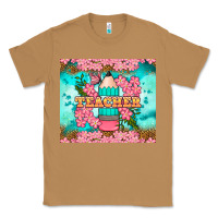 Toasted Coconut teacher floral pencil tumbler Classic Tee - BundleAndBundleShop