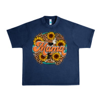 Navy mama western Urban Heavy Tee - RacoonDesign