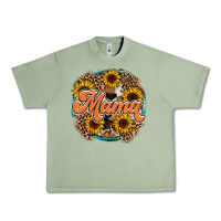 Oil Green mama western Urban Heavy Tee - RacoonDesign