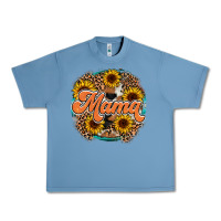 Pebble Blue mama western Urban Heavy Tee - RacoonDesign