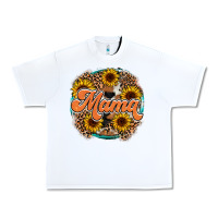 White mama western Urban Heavy Tee - RacoonDesign