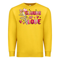 Lemon clouds of love Premium Sweatshirt - MaliasSmallBusiness