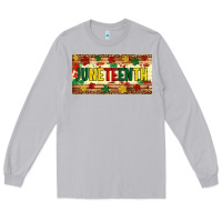 Moon Dust juneteenth licence plate template Long Sleeve Tee - Artiststas