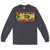 Smoke juneteenth licence plate template Long Sleeve Tee - Artiststas