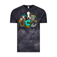 Cloud Black ocd obsessive cow disorder Vintage Tee - AdoDesignShop