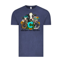 Vintage Denim ocd obsessive cow disorder Vintage Tee - AdoDesignShop