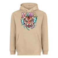 Mushroom mama tiger lightning bolt Heavyweight Hoodie - NancyCooperArtShop