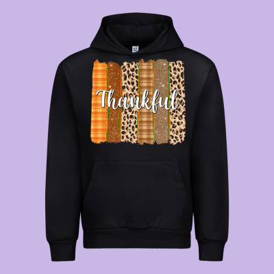 Thankful Brushstrokes Urban Hoodie Designed By Texasbilliewilder