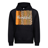 Black Thankful Brushstrokes Urban Hoodie - texasbilliewilder