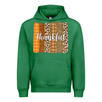 Emerald Thankful Brushstrokes Urban Hoodie - texasbilliewilder