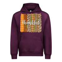 Mauve Wine Thankful Brushstrokes Urban Hoodie - texasbilliewilder