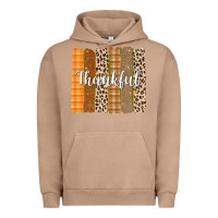 Pigment Burro Thankful Brushstrokes Urban Hoodie - texasbilliewilder