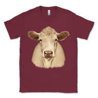 Burgundy charolais Classic Tee - JahusDesignShop
