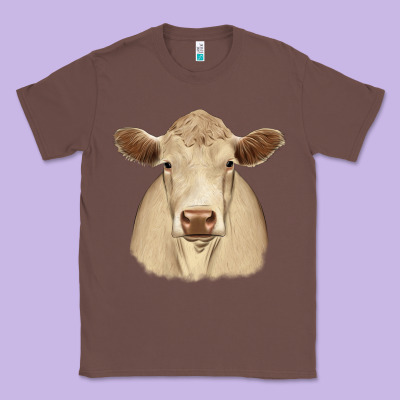 Charolais Classic Tee Designed By Jahusdesignshop