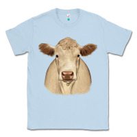 Dusty Blue charolais Classic Tee - JahusDesignShop