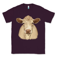 Plum charolais Classic Tee - JahusDesignShop