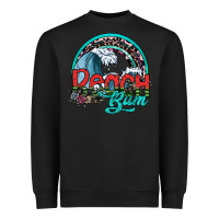 Black beach bum Heavyweight Sweatshirt - SublimationCraftShop