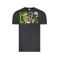 Vintage Black St Patricks love nurse Vintage Tee - RacoonDesign