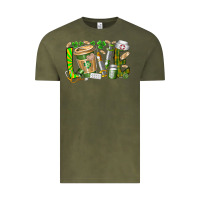 Vintage Olive St Patricks love nurse Vintage Tee - RacoonDesign