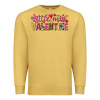 Little Miss Valentine Premium Sweatshirt | Teevron