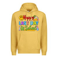 Antique Gold happy last day of school Premium Hoodie - Artiststas