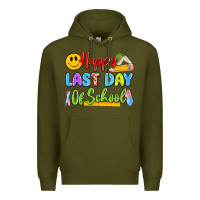 Army Green happy last day of school Premium Hoodie - Artiststas