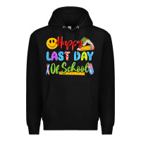 Black happy last day of school Premium Hoodie - Artiststas