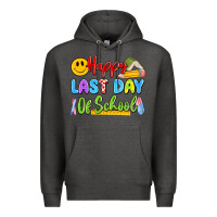 Charcoal Heather happy last day of school Premium Hoodie - Artiststas