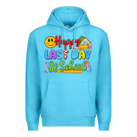 Ocean Blue happy last day of school Premium Hoodie - Artiststas