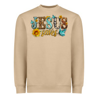 Jesus Saves Heavyweight Sweatshirt | Teevron