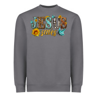 Storm jesus saves Heavyweight Sweatshirt - HRA Design Shop